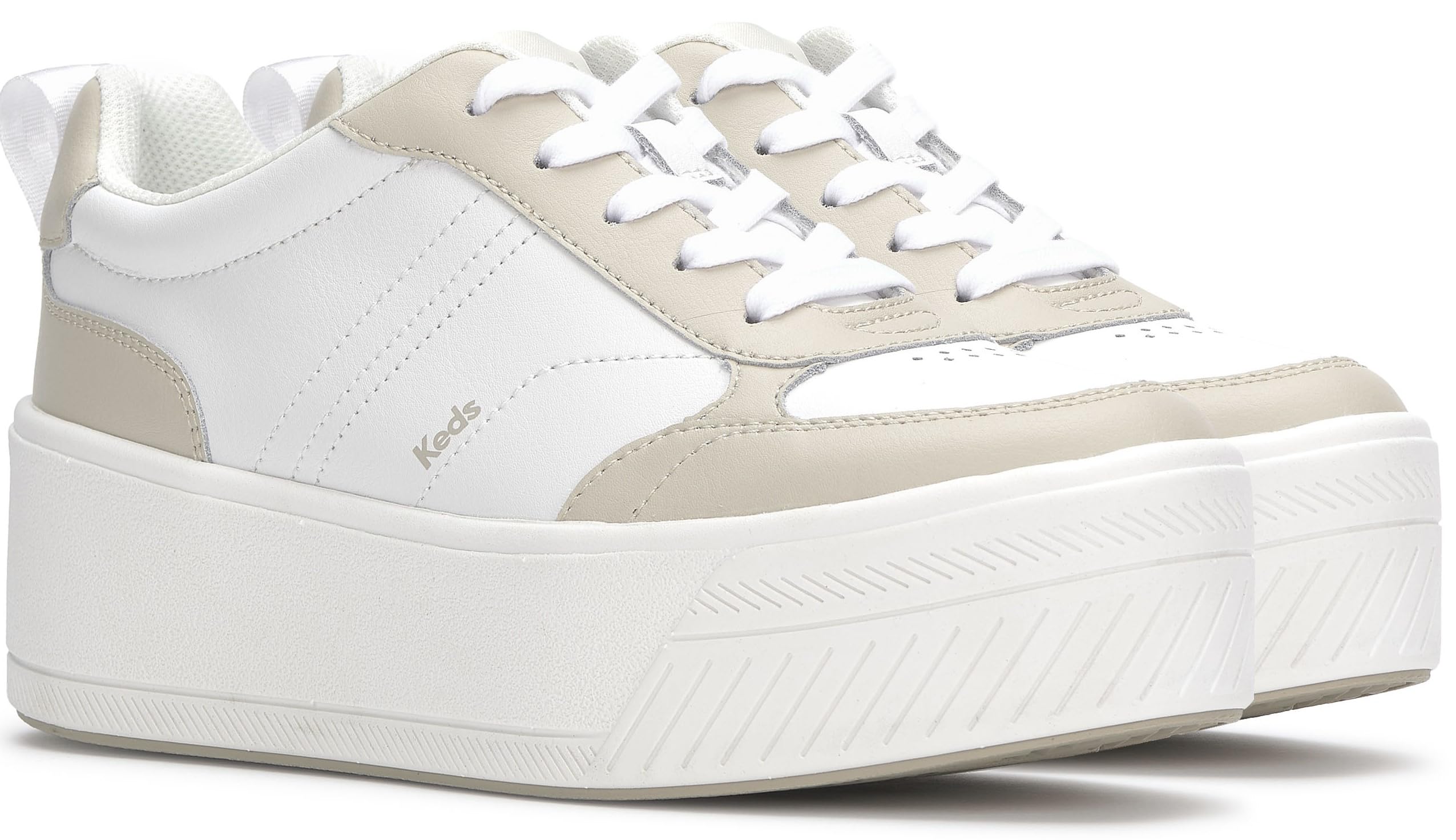 Keds Women’s Skyler II Leather Lace Up Platform Sneaker
