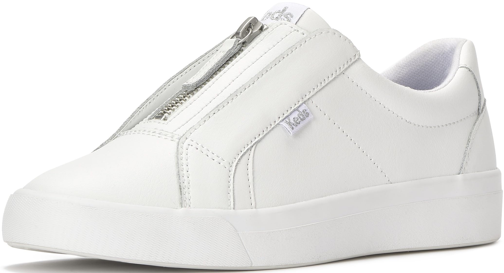 Keds Women's Pursuit Zip Leather Sneaker