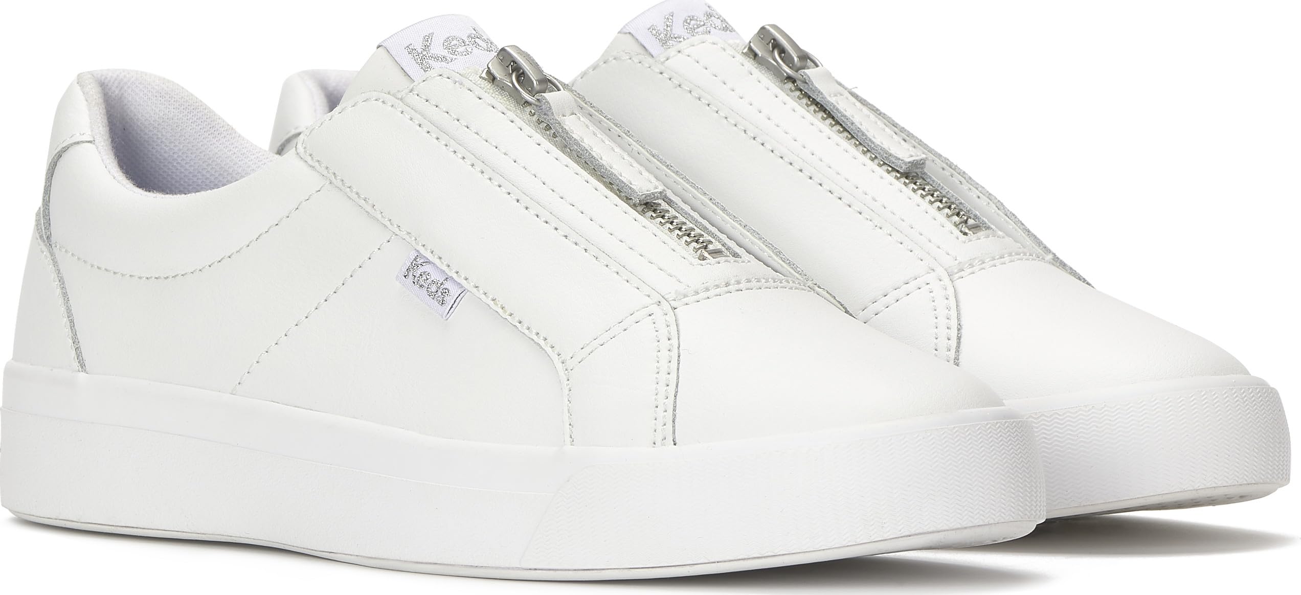 Keds Women's Pursuit Zip Leather Sneaker