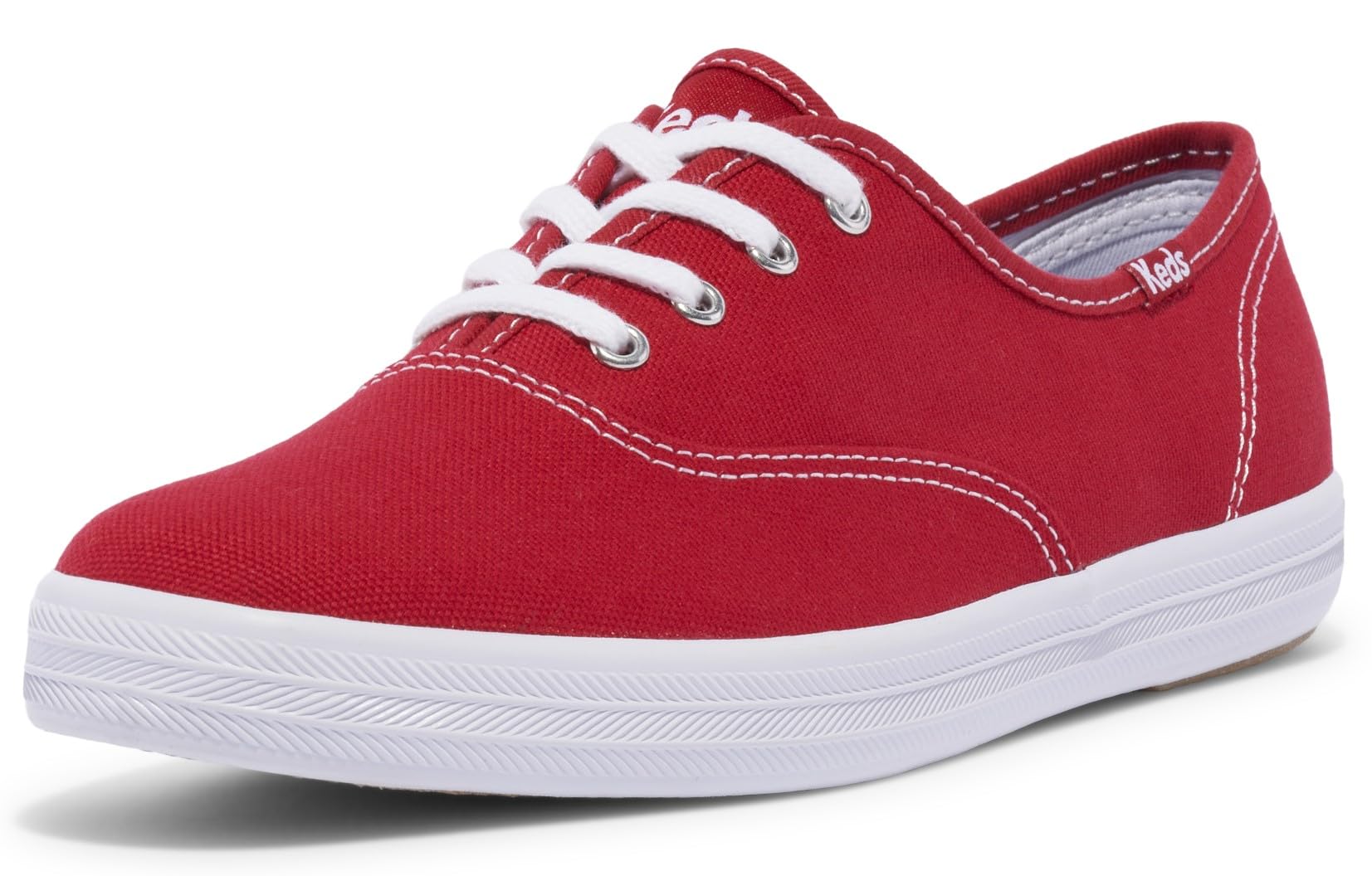 Keds Womens Keds Champion Canvas Lace UpSneaker