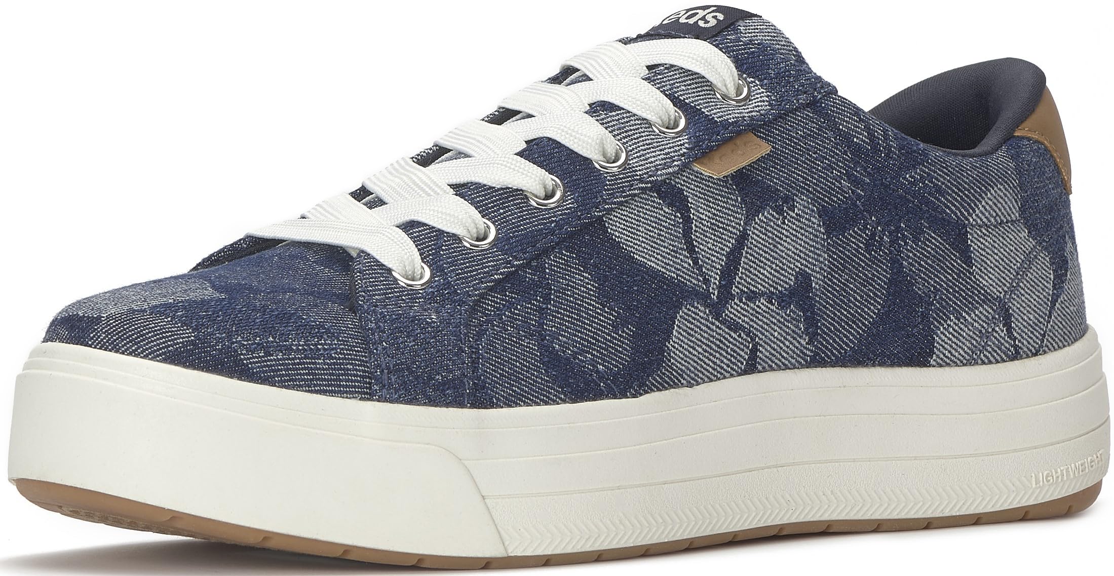 Keds Women's Park Lace Up Denim Sneakers